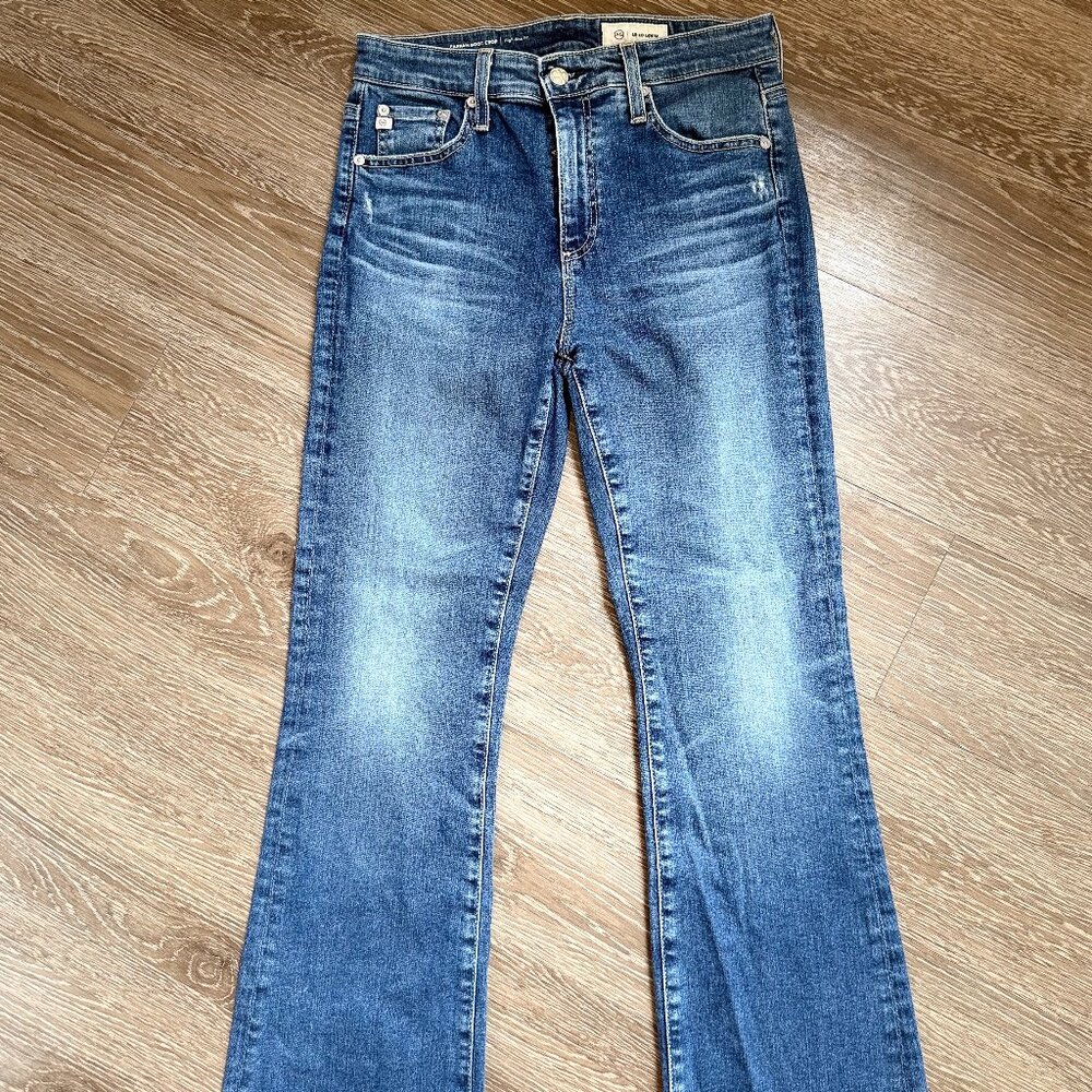 AG Farrah Boot Crop High Rise Jeans Women's Size 27